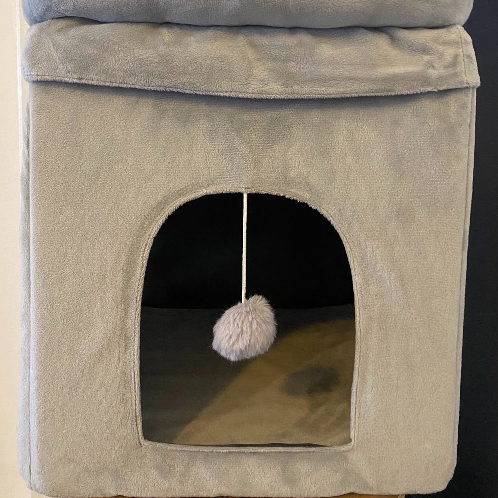 Collapsible Cat Cube Bed